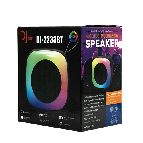 اسپیکر دی جی پرو مدل DJ-2233BT