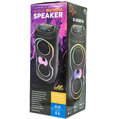 اسپیکر دی جی پرو مدل DJ-3639BT-M